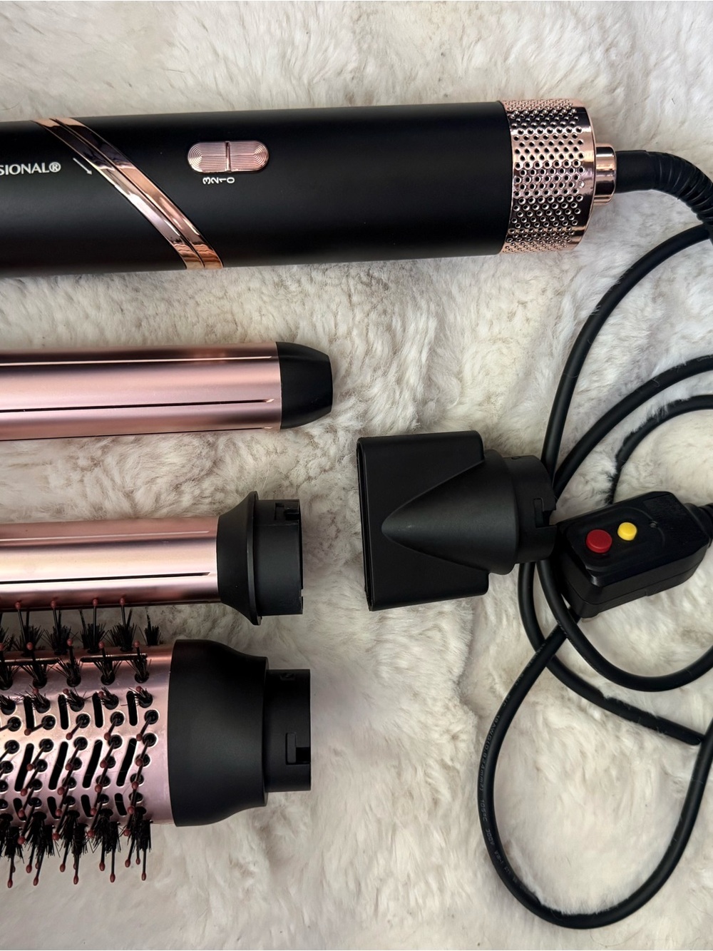 4-in-1 Women’s Multi Styler - Rose Gold and Black